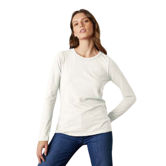LIZZIE LONG SLEEVE IN COCONUT - VELVET ORIGINALS