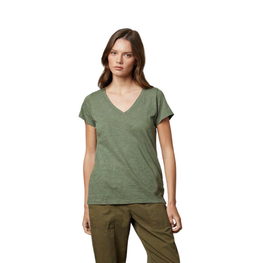 JILIAN TEE IN DILL - VELVET ORIGINALS