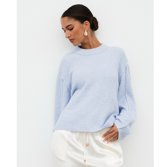 BABY BLUE KNIT