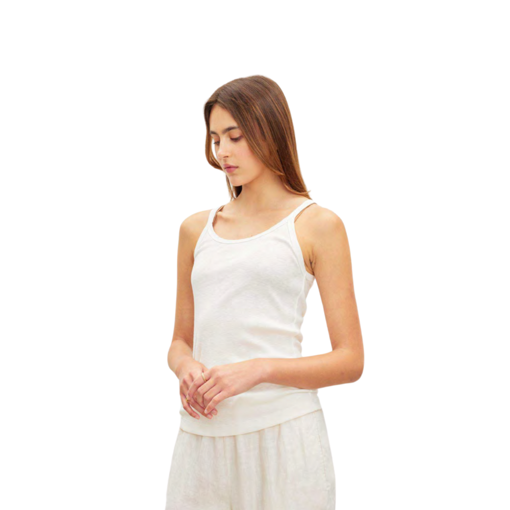VELVET BY GRAHAM AND SPENCER AT RUBY AND MIN SYDNEY, SYDNEY STOCKISTS, WHITE SINGLET